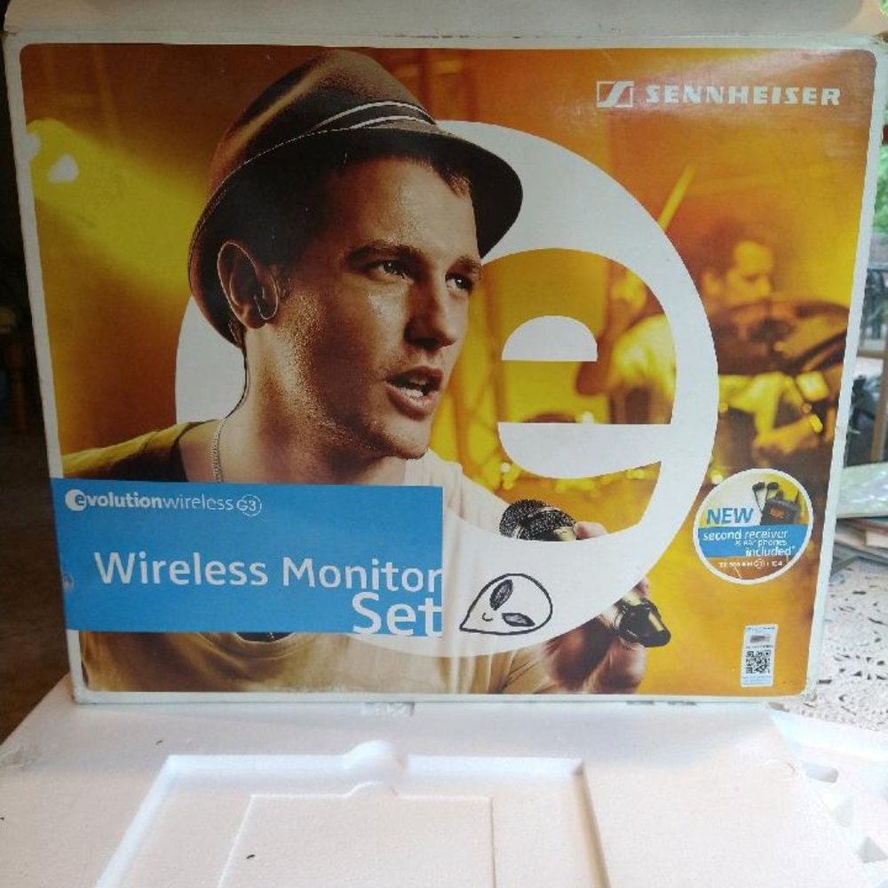 Sennheiser Evolution Wireless Monitor Set ew300-21em g3-b 626-668 mhz